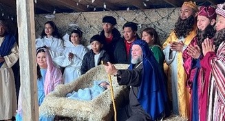 Maryland parish's living Nativity offers reminder 'the Lord still comes'