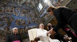 Artists, like prophets, must share truth for a better world, pope says