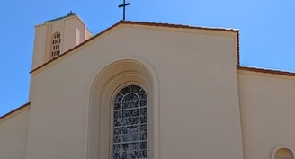 French stained-glass windows reflect unique Tucson history