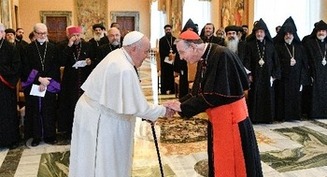 Holy Spirit creates harmony, pope tells ecumenical dialogue commission