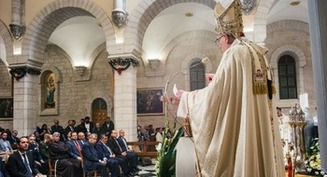 For Holy Land Christians, Christmas means life, as patriarch preaches Jubilee hope
