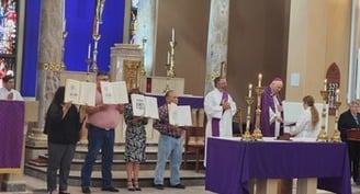 219 Candidates and 157 Catechumens to receive Sacraments at Easter Vigil