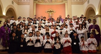 Altar servers enjoy faith-based fellowship at Aloysius Fest