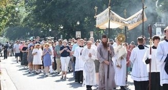 'Jesus cannot help but pour himself out' on National Eucharistic Pilgrimage, pilgrim says