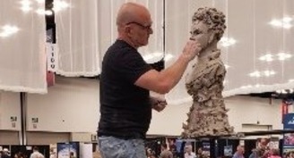 Sculptures at National Eucharistic Congress 'crystallize a moment,' sculptor says