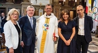 As Olympic truce is launched, 'Olympic' bishop says he wants to help athletes meet Christ