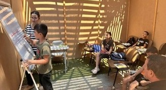 Gaza parish preps for school year; students haven't been in classroom since October