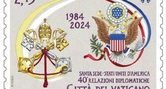 Vatican stamp celebrates U.S.-Holy See diplomatic relations