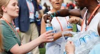 Rhode Islanders pray seeds of faith planted during street ministry at congress take root