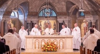 Shrine Mass marks centennial of first priestly ordinations at 'Mary's House' in Washington