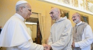 Pope to hermits: Your isolation is a connection with God, others, creation