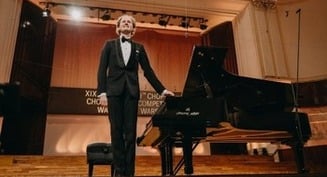 Pianist's sign of the cross goes viral as he enters world's famous Chopin piano competition