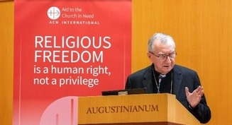 Aumentan los ataques a la libertad religiosa, según el cardenal Parolin y fundación pontificia