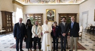 Pope Leo meets with coalition of survivors of clergy abuse
