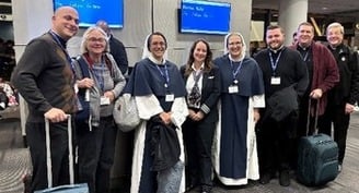 Globe-trotting pilot says flying over 100 fellow Catholics to Rome a career highlight