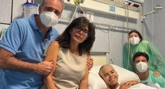 Teen hospitalized during Jubilee being treated for lymphoma; he's accepted illness 'with faith'