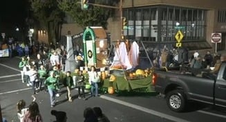 Bishop Senior issues apology after Catholic school uses Nazi symbol in Halloween parade