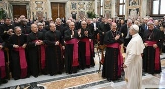 Marriage tribunals do not pit law against pastoral care, pope says