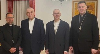 2 Catholic priests freed in Belarus after visit of papal envoy to the country
