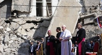 'Where crosses were torn down, he lifted hearts': Pope Francis and Iraq's Christians
