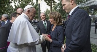 9/11 widow recalls meeting Pope Francis as 'something I'll treasure forever'