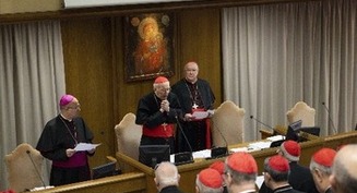 Cardinals choose prelates to offer reflections on church, future pope