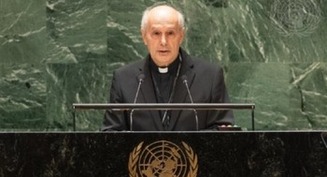 Archbishop Caccia to UN: Dialogue, disarmament 'best way' to honor Pope Francis