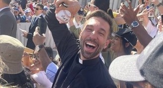 The story behind the baseball: Michigan seminarians score viral papal moment