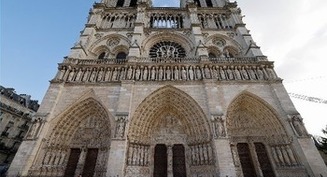 Notre Dame prepares to reopen towers' tour with return of famed statues of saints to rooftop