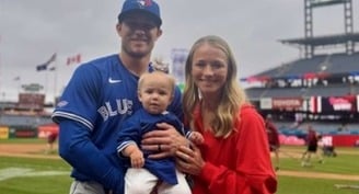 Catholic baseball player now in the big leagues says faith, family still rank No. 1 for him