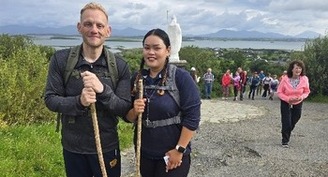 Thousands climb Ireland's Croagh Patrick for annual pilgrimage giving witness to faith