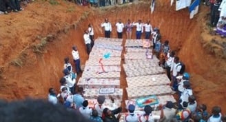 Massacre 'of faithful in the house of God' in Congolese Catholic church leaves 43 dead