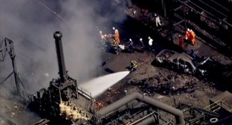Following deadly steel plant explosion, Pittsburgh bishop calls for prayer