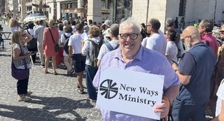LGBTQ Catholics process through Holy Door at St. Peter's