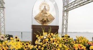 Sunflowers grace Miami shrine as Cuban Americans celebrate feast of Our Lady of Charity
