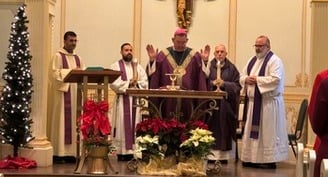 Receiving a wonderful man and priest