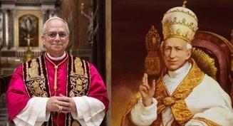 Los Papas León XIV y XIII, conocidos por su afición a los juegos de palabras