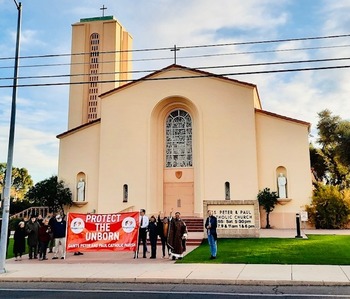 Saints Peter & Paul Catholic Church joins the Nationwide prayer for Life!