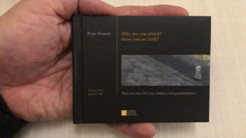 Michael Haddad to receive book blessed by Pope ahead of journey to North Pole