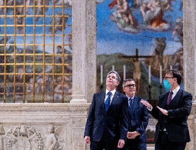 UPDATE: Pope, U.S. Secretary of State Blinken meet at Vatican