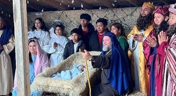 Maryland parish's living Nativity offers reminder 'the Lord still comes'