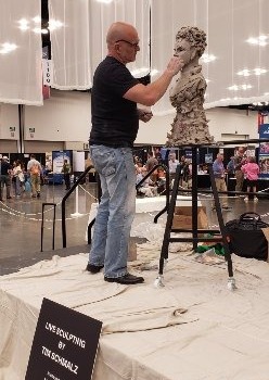 Sculptures at National Eucharistic Congress 'crystallize a moment,' sculptor says