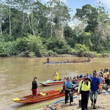 El obispo Seitz sobre el Tapón del Darién: 'Podías ver el sufrimiento en sus rostros'