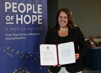 Pope Leo praises Catholic Charities USA for its work, especially in assisting the displaced