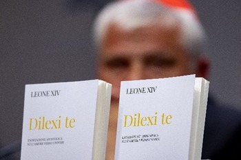 Begun by Pope Francis, 'Dilexi Te' is 100% Pope Leo's, cardinal says