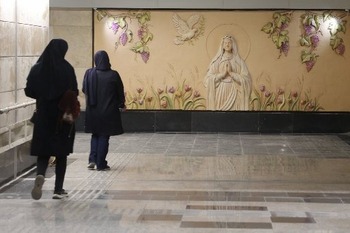 Tehran metro station dedicated to Mary a call to follow her on path of peace, cardinal says