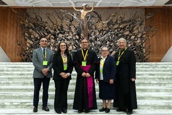 A synodal church evangelizes better, works together for justice, pope says