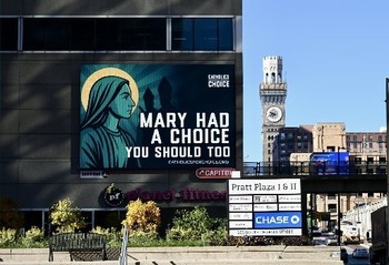 Billboard in Baltimore promotes abortion 'rights' as bishops hold plenary assembly