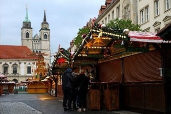 Major German Christmas market reopens with 'security' and 'preserving tradition' as main goals
