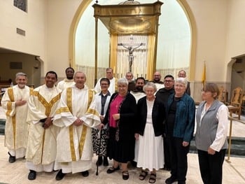 Celebrating vocations from within the diocese